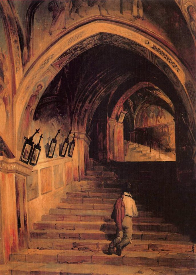 Kovács Stairs at Subiaco 1844