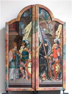Kreuzigungs-Triptychon von Bartholomäus Bruyn d.Ä., Außenseite - 8326