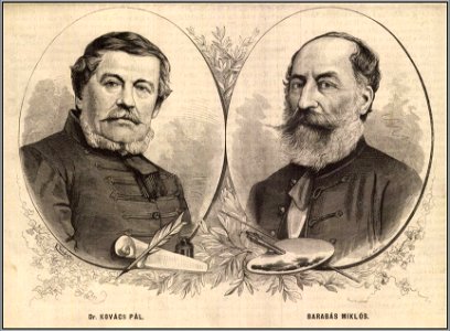 Kovács Pál és Barabás Miklós. Mo. és a Nagyvilág, 1877