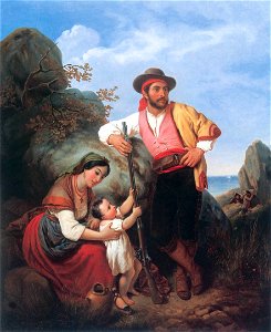 Kovács Resting Family 1850