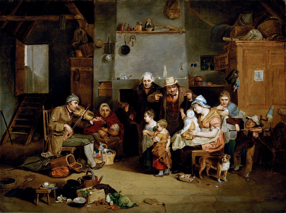 John Lewis Krimmel - Blind Fiddler (1812)FXD
