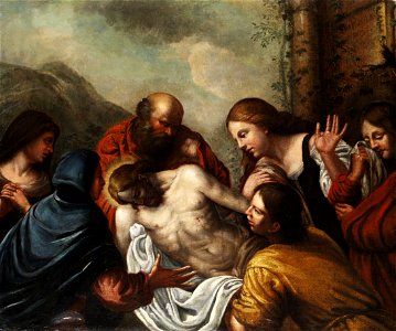 Kreuzabnahme Christi 17Jh