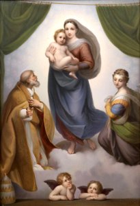 KPM Sixtinische Madonna Meinelt c1860