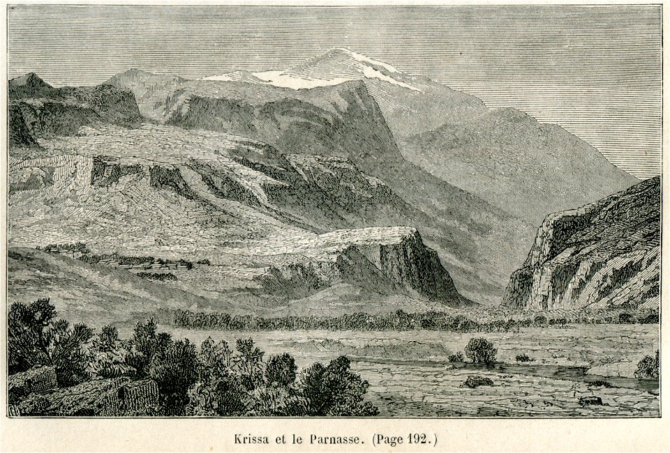 Krissa et le Parnasse - Belle Henri - 1881