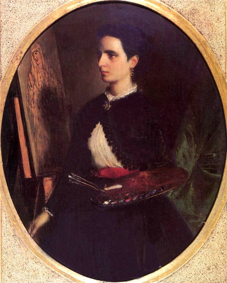 Kovács Portrait of Petra de Castro y Blanco 1869