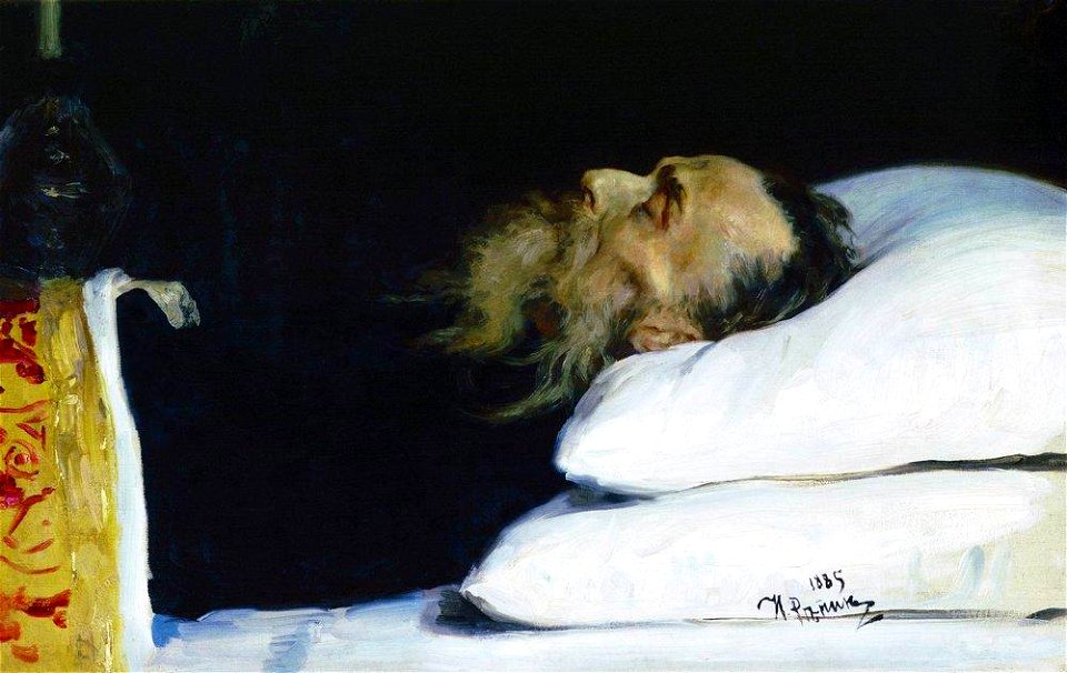 Kostomarov by Repin