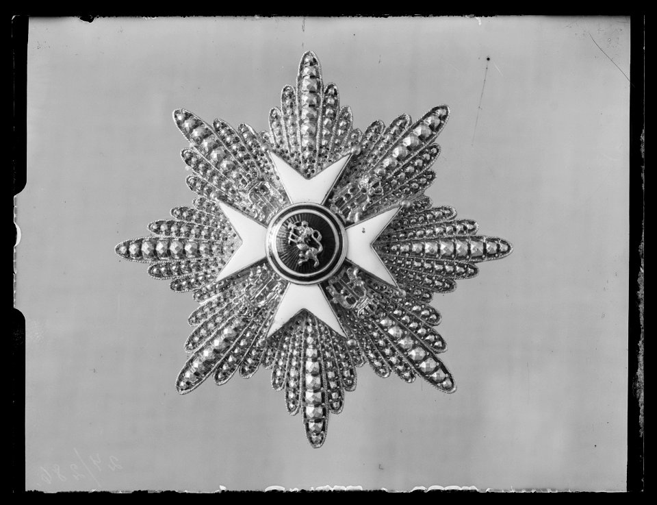 Kraschan för kommendör med stora korset av S-t Olafsorden, Norge, m, 1873 - Livrustkammaren - 79211