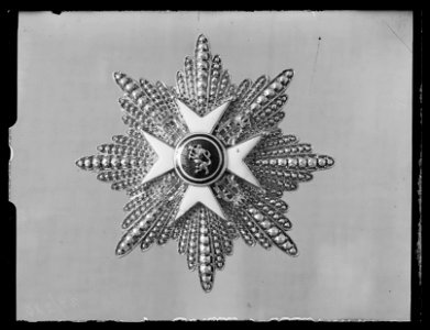 Kraschan för kommendör med stora korset av S-t Olafsorden, Norge, m, 1873 - Livrustkammaren - 79211
