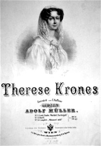Krones Titelblatt Litho