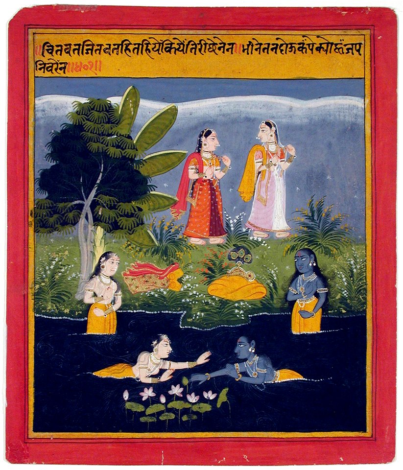 Krishna swims with the gopis (6124555099)