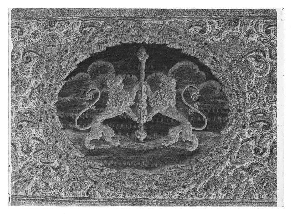 Kristinas kröningshimmel - Livrustkammaren - 35325-negative