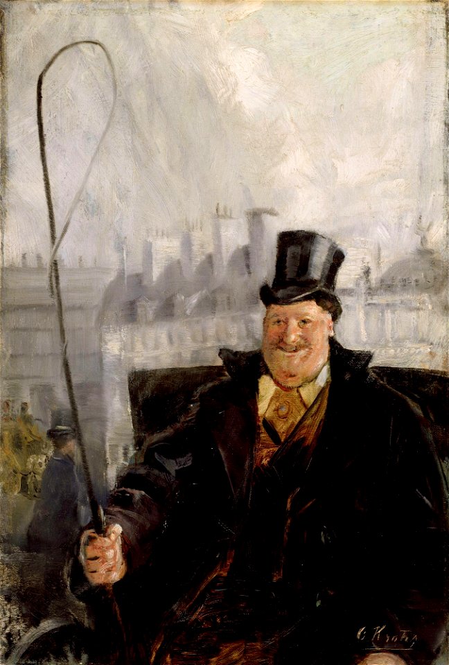 Christian Krohg - Parisian Coachman - NG.M.02236 - National Museum of Art, Architecture and Design