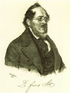 Kriehuber Portrait Friedrich List 1845