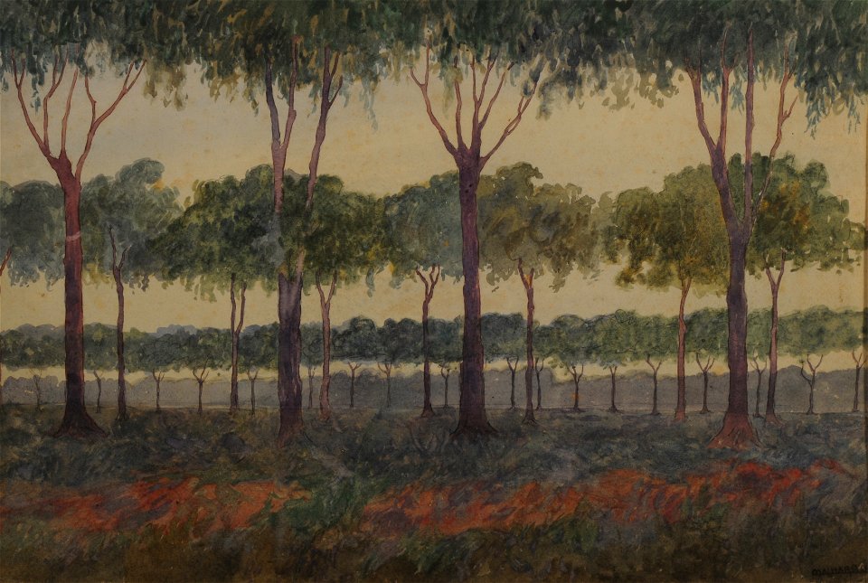 La arboleda - Martín Malharro