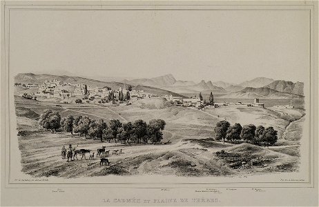 La Cadmée et plaine de Thèbes - Stackelberg Otto Magnus Von - 1834