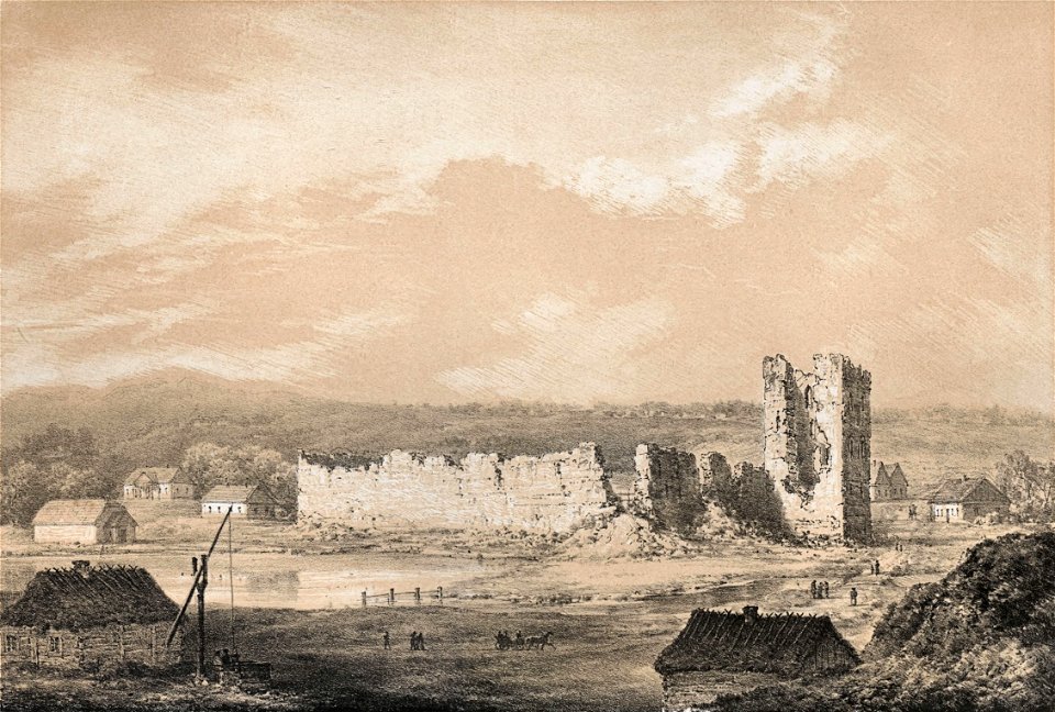 Kreŭski zamak. Крэўскі замак (N. Orda, 1877)