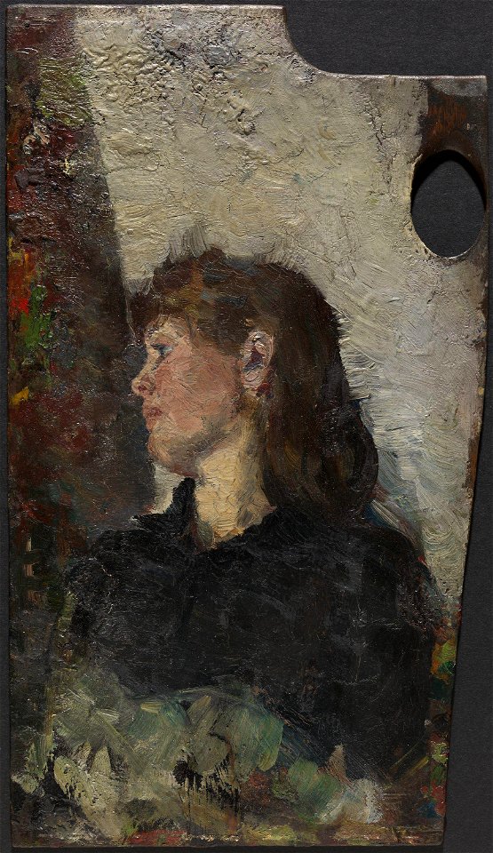 Christian Krohg - Portrait of the Painter Oda Krohg - NG.M.02344 - National Museum of Art, Architecture and Design