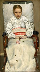 Christian Krohg - Sick Girl - NG.M.00805 - National Museum of Art, Architecture and Design