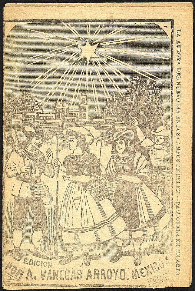 La aurora del nuevo día en los campos de Belem-pastorela en un acto LCCN99615826