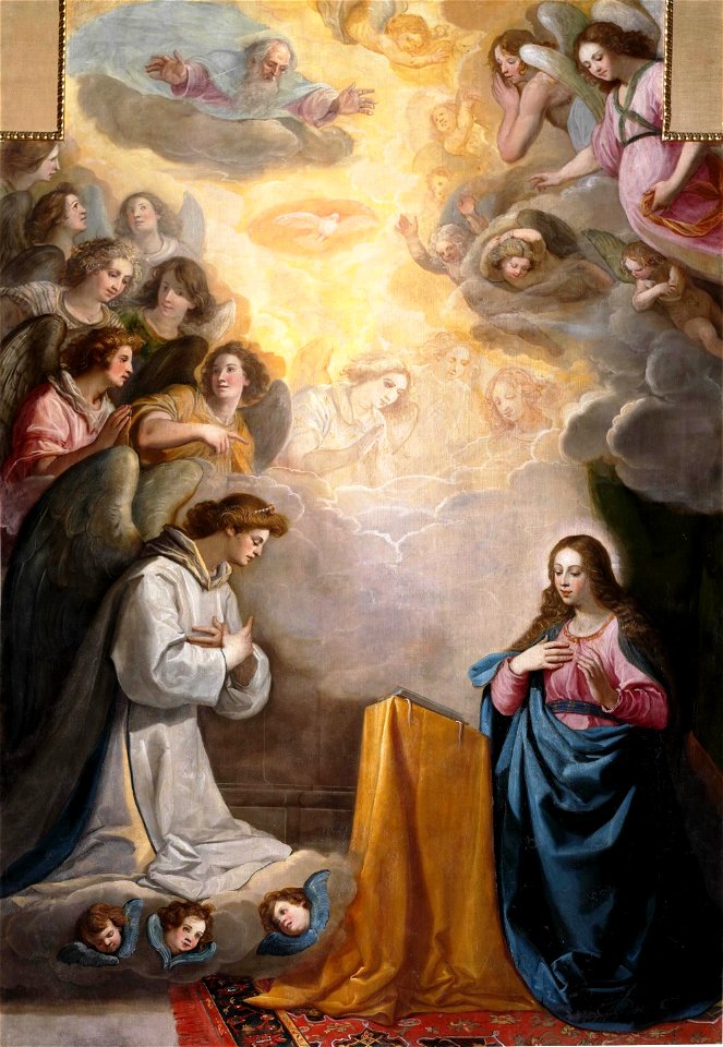 La Anunciación, de Vicente Carducho (Museo del Prado)