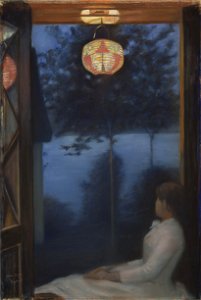 Oda Krohg - A Japanese Lantern - NG.M.00879 - National Museum of Art, Architecture and Design
