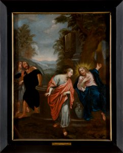 Kristus och den samaritiska kvinnan - Nationalmuseum - 38996
