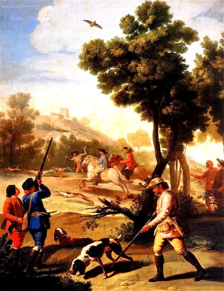 La caza de la codorniz