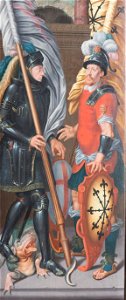 Kreuzigungs-Triptychon von Bartholomäus Bruyn d.Ä., Außenseite - 8329
