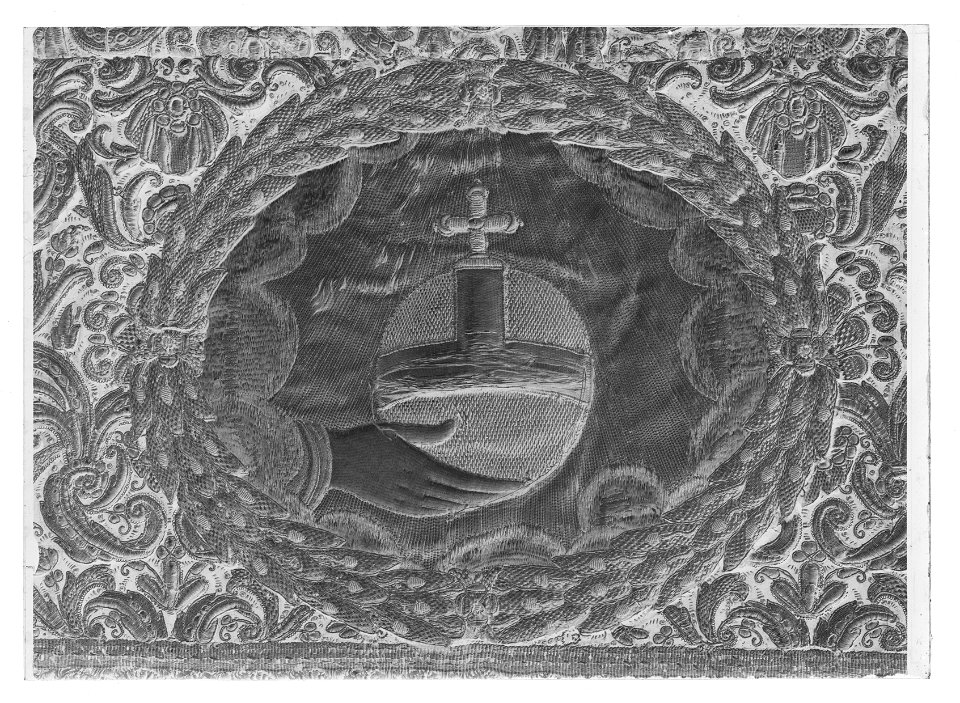 Kristinas kröningshimmel - Livrustkammaren - 26762-negative