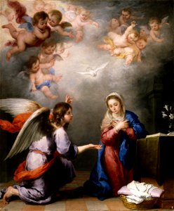 La anunciación (Murillo, h. 1660)