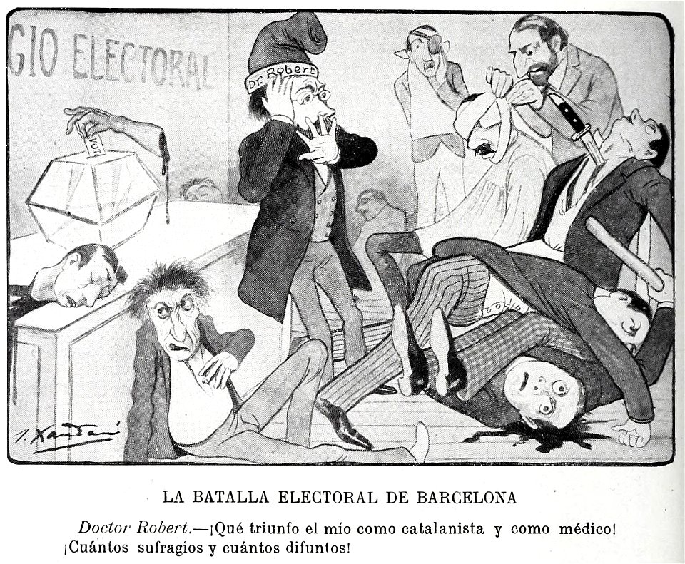 La batalla electoral de Barcelona, de Xaudaró