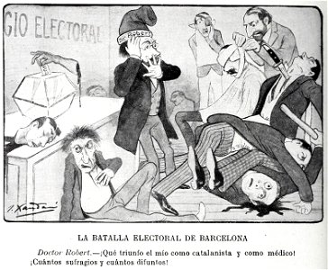 La batalla electoral de Barcelona, de Xaudaró