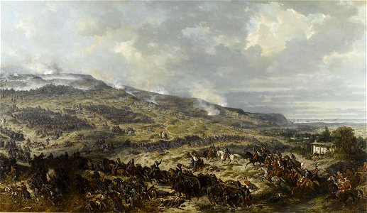 La bataille de l'Alma en 1854