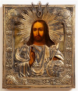 Kristus-ikoni, Icon Painting by an Unknown Artist