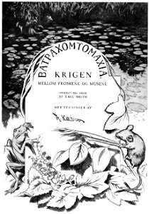 Krigen mellom froskene musene - War between the frogs and mice - 01 - 1885