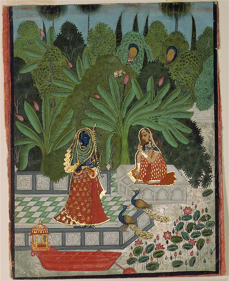 Krishna uses a ruse to meet his beloved (6125054362)