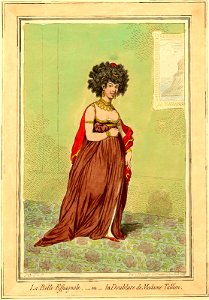 La belle Espagnole,-ou-la doublure de Madame Tallien. (BM 1850,1014.93)