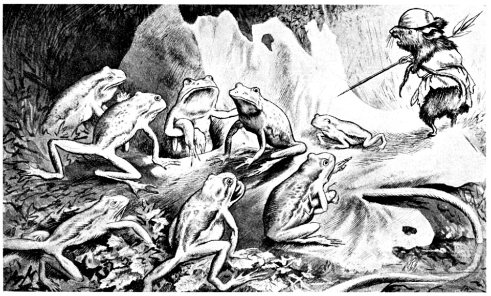 Krigen mellom froskene musene - War between the frogs and mice - 07 - 1885