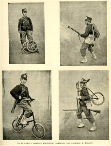 La bicicletta militare portatile