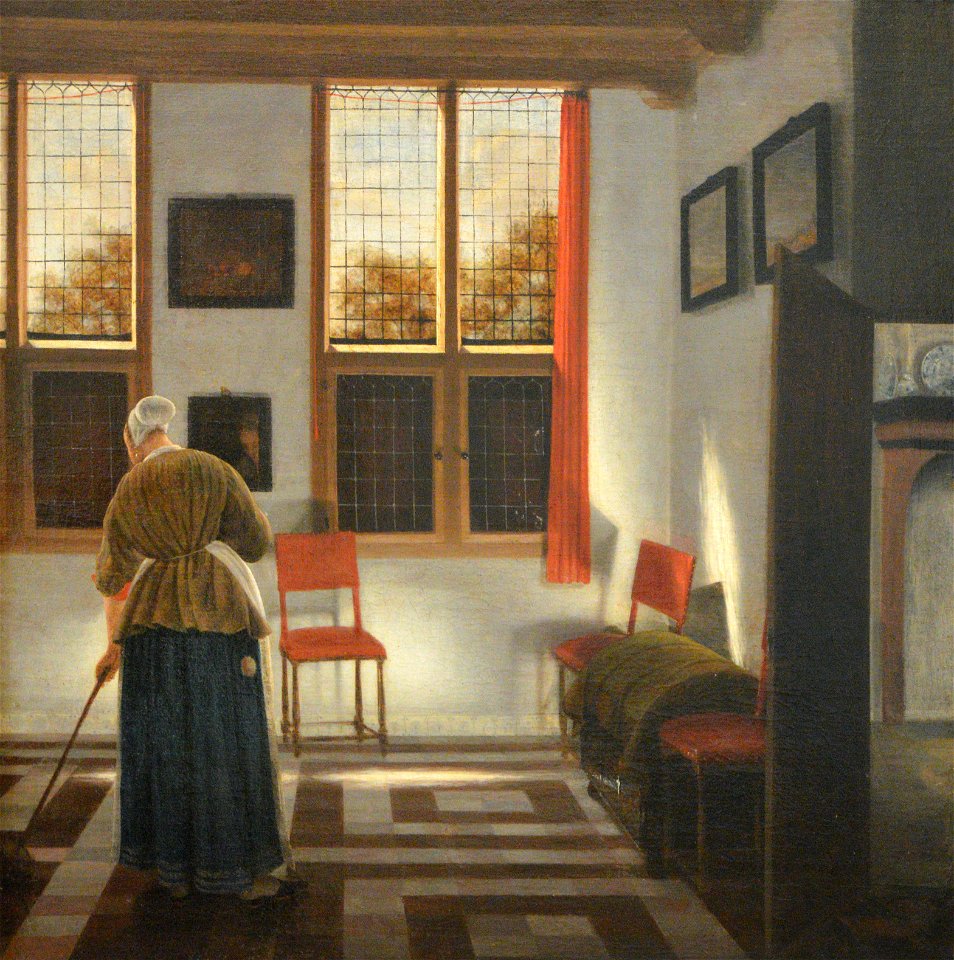La Balayeuse-Pieter Janssens Elinga