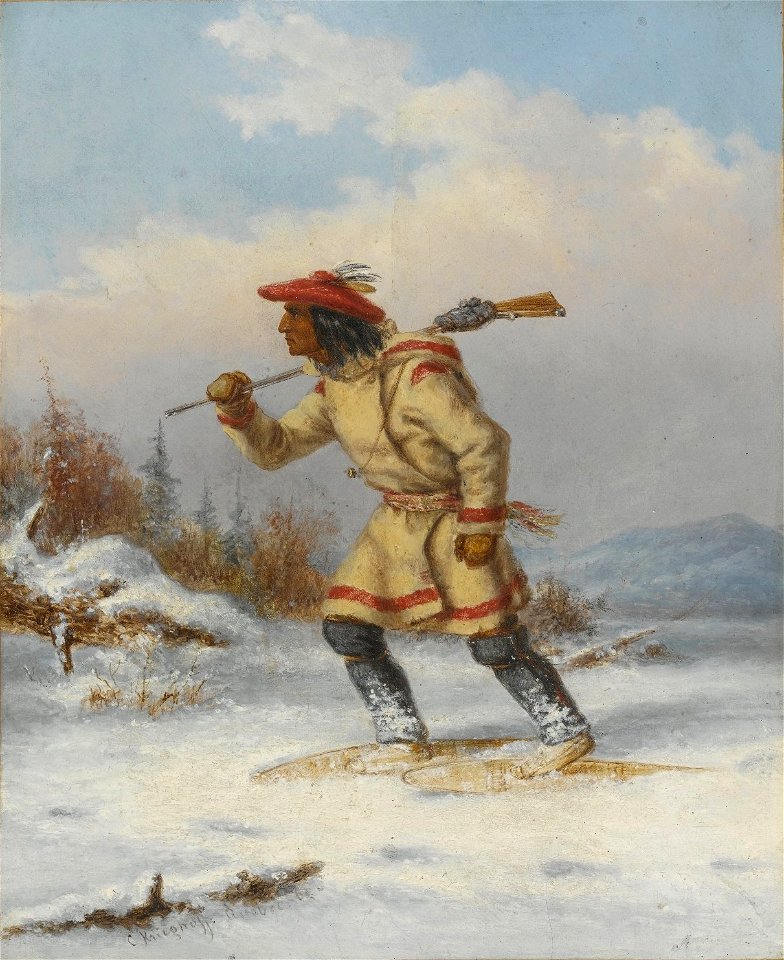 Brooklyn Museum - Following the Moose - Cornelius Krieghoff - overall