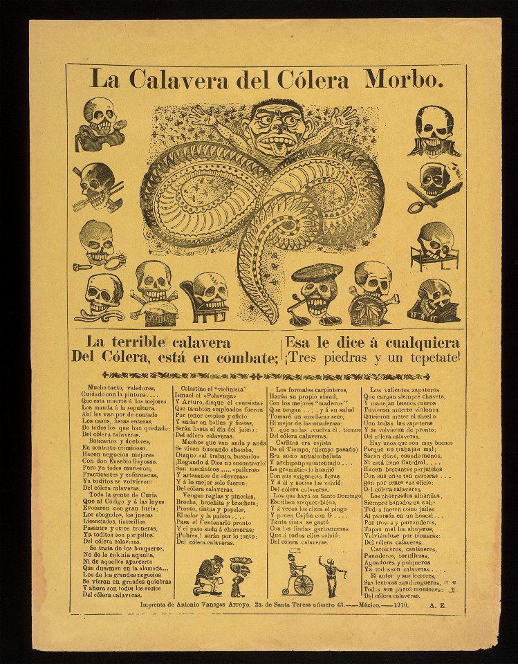 La calavera del cólera morbo LCCN99615954