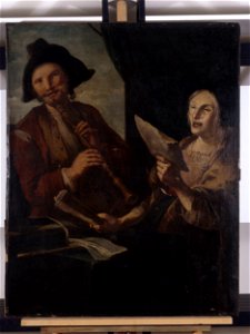 La chanson - Giacomo Francesco Cipper - musée d'art et d'histoire de Saint-Brieuc, DOC 182. Free illustration for personal and commercial use.