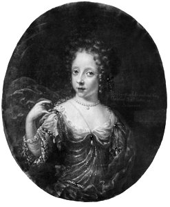 Kristina Charlotta, 1679-1689, prinsessa av Danmark (David von Krafft) - Nationalmuseum - 15806. Free illustration for personal and commercial use.