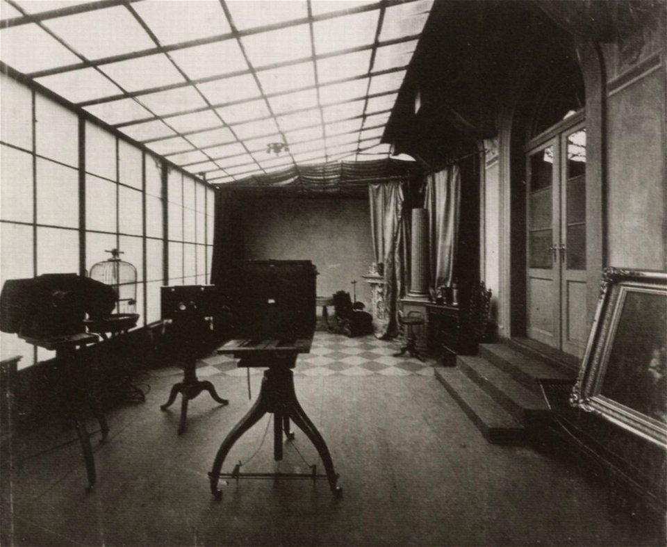 Krone, Hermann - Innenansicht seines Ateliers, Dresden (Zeno Fotografie)