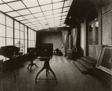 Krone, Hermann - Innenansicht seines Ateliers, Dresden (Zeno Fotografie)