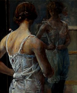 Christian Krohg - Toalett - Stavanger kunstmuseum - SG.0252