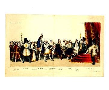 La cour du roi Petaud (King Petaud's Court) (BM 1918,0511.28)