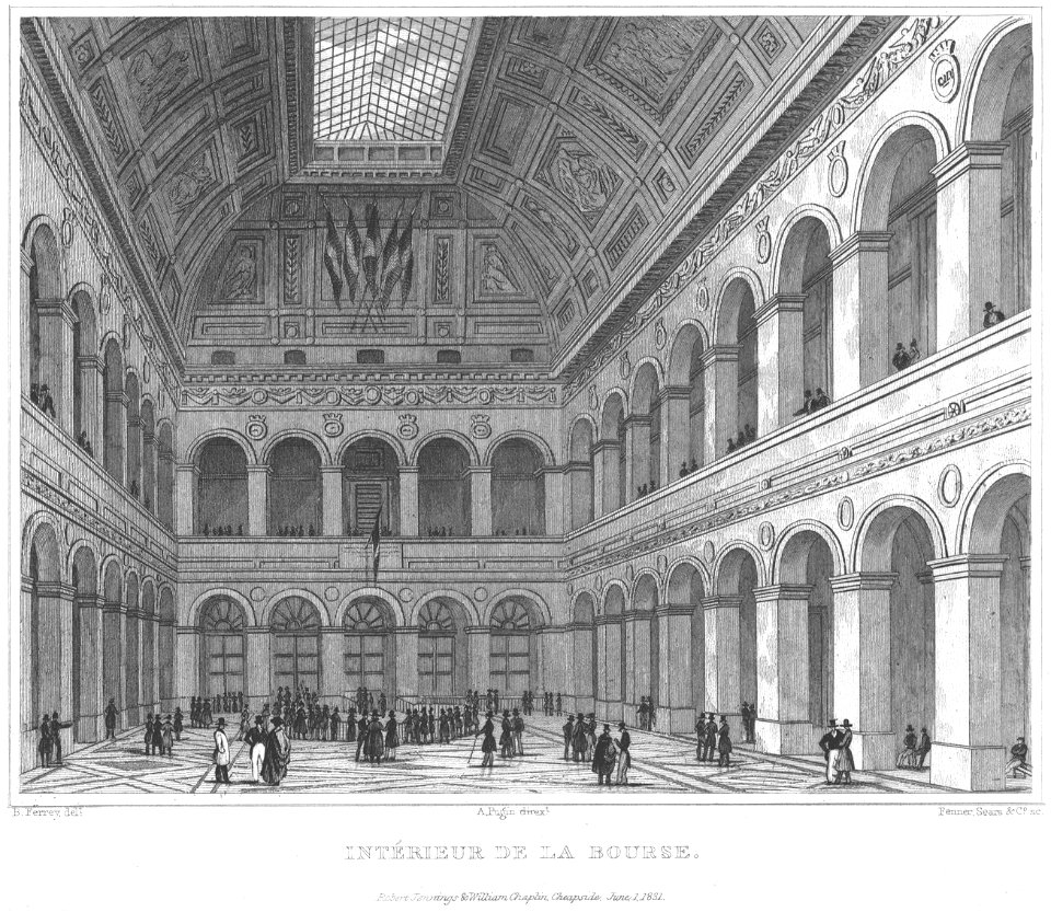 La Bourse - interior