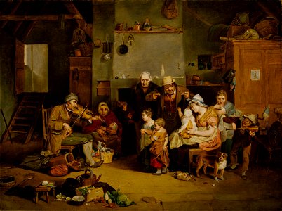 John Lewis Krimmel - Blind Fiddler (1812)